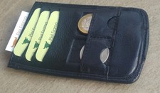 Kreditkartenetui Kartenetui Leder Slim Hülle Credit Card Echtleder Made in Spain