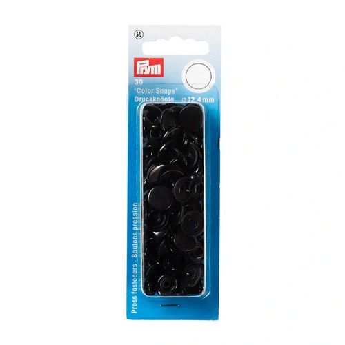 Prym color snaps schwarz - prym,