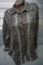 H&M Bluse Tunika Gr. L Animal