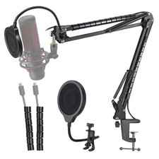 Mikrofonarm mit Popschutz für