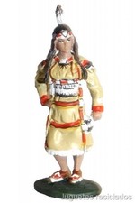 INAH005 Pocahontas Zinnfiguren