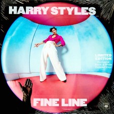 Harry Styles - Fine Line Black & White Splattered Vinyl  (2020 - EU - Reissue)