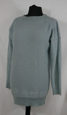 Damen 100% ALPAKA Traumhafter Luxus Pullover Mint Farbe Größe 44/46 TOP!