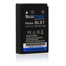 Blumax Akku passend für Olympus BLS-BLS1  D-SLR   E410  E450   E620 1100 mAh 
