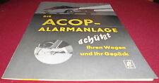 prospekt blatt acop kfz alarm anlage elcon gerlach münchen  reklame werbung 1959