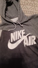 Nike Air Max Pullover Grau Il Schwarz Große M Top Made In Indonesia
