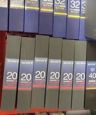 Sony BCT-20MA Digital Betacam SP Kassetten - NEU UNBESPIELT