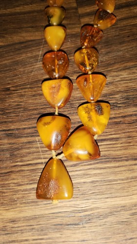 Antike bernsteinkette ca - antike, 50