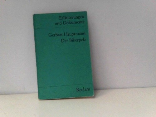 Der biberpelz erläuterungen - biberpelz.,