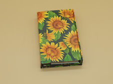 Vintage Adressbuch Notizbuch Kalender Sonnenblume Retro 90's