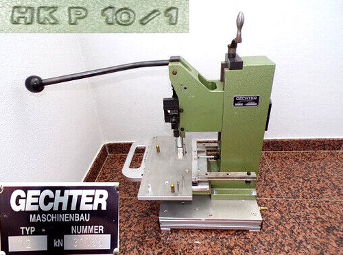 Gechter kniehebelpresse typ - kniehebelpresse, 12