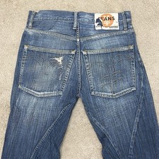 Michiko Koshino Yen Jeans Herren W28 L31 Twisted Engineered Denim Y2K Japan