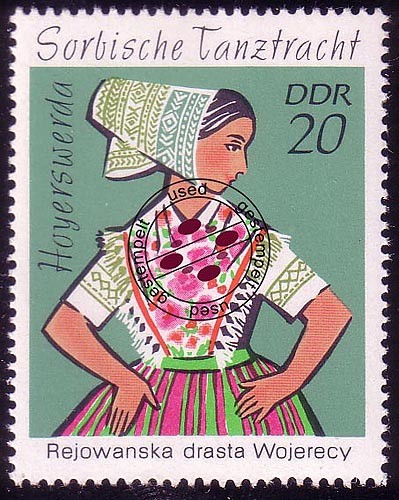 1669 sorbische tanztrachten - sorbische,