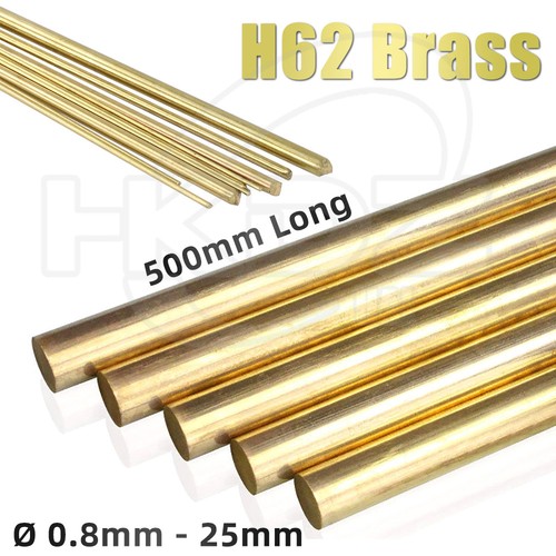 8mm 25mm messing - 0,8mm,