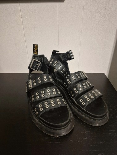 Martens sandalen leder - dr.,