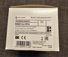 Busch-Jaeger Jalousie-Compact-Timer  2CKA006410A0412 Komplettset 6422 UJ-914