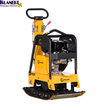 LUMAG Rüttelplatte RP160HPC - 6 kW - ca. 160 kg - mit Gummimatte + Radsatz