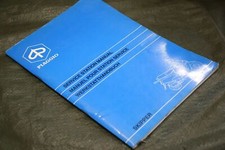 Zusatz Werkstatthandbuch Piaggio SKR 125 CSM1T Schaltplan Wartung Daten Buch