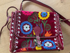 Handtasche, Harun Bags, Suzani Bags, Bestickte Tasche, Rot