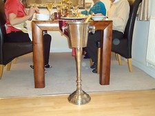 Bodenstehend Champagner Eiskübel Vintage Silberständer Weinkühler Bar Getränke