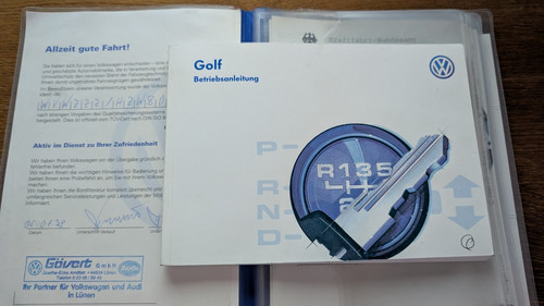 Golf betriebsanleitung - golf,