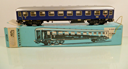 Märklin 4027 zug - h0, d-zug-wagen