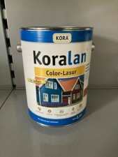 KORALAN, Color-Lasur 2,5 Liter 15,20€/l Opalweiß, Kastanie, Capriblau, Eiche