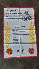 TISCHDECKE DECKCHEN BANNER DDR