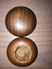 Endstücke Abschlusskappen Holz Eiche für 28 mm Gardinenstangen