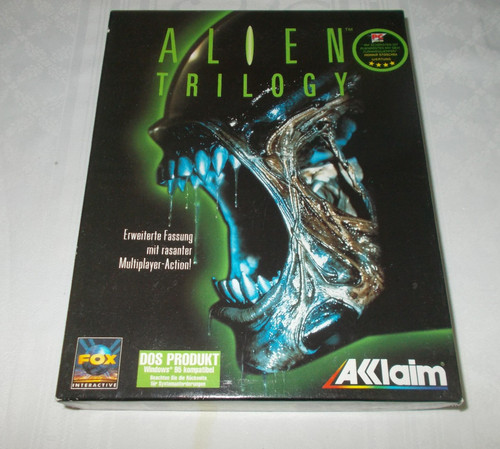 Alien trilogy big - box, retro