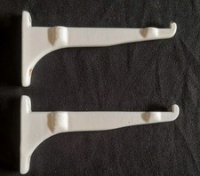 2 Konsolen Emailliert antik