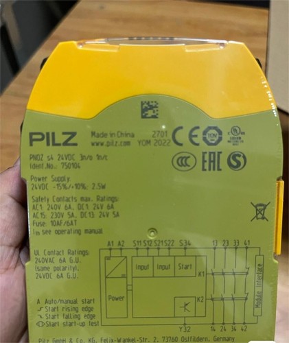 750104 1pcs neu pilz pnoz - 1pcs,
