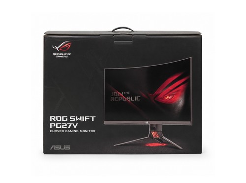 Asus curved gaming monitor - monitor, 27