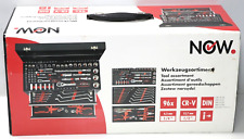 NOW 97-teiliges Werkzeugsortiment im Schubladenkoffer