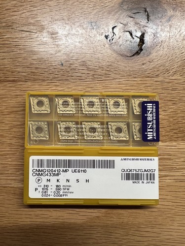 10x mitsubishi cnmg 120412 - mitsubishi, 120412-mp