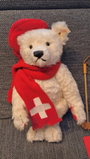 STEIFF SKIFAHRER Teddybär für die Schweiz - limitiert