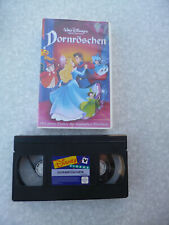 VHS - DORNRÖSCHEN - Walt Disney Meisterwerk - Hologramm auf Kassette und Cover