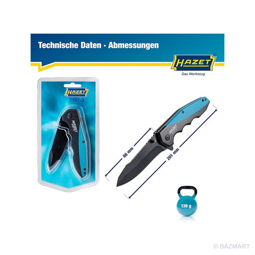 Hazet 2157 taschenmesser - hazet,