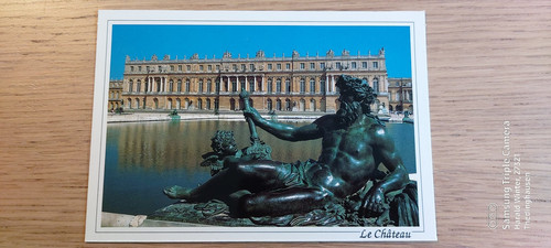 Postkarte versailles - versailles, le