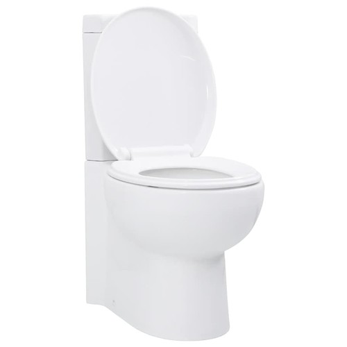 Toilette für ecke stand - ecke,