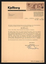 Rechnung Finsterwalde 1941, Kjellberg Elektroden & Maschinen GmbH, Ansicht der  