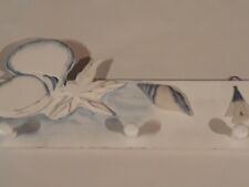 Holz Kleiderhaken Wandgarderobe maritime Deko Wandgarderobe Holz Meer Muscheln