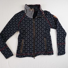 Sweatjacke Marine-Look Shirtjacke Reitjacke Ankermotiv "Sonnenreiter 1999" Gr. M