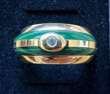 Breiter D‘Arsy Ring Emaille