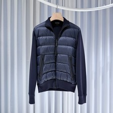 Tom Ford Merinowolle Navy Strick-Padding 52 149185338