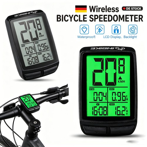 Lcd kabellos fahrradcomputer - kabellos,