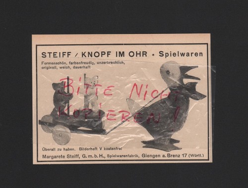 Giengen werbung 1926 - giengen,,