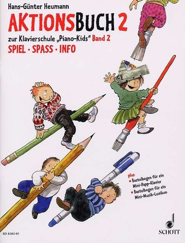 Aktionsbuch piano kids 2 - aktionsbuch,