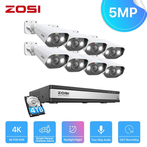 Zosi 5mp 16ch poe - 5mp,