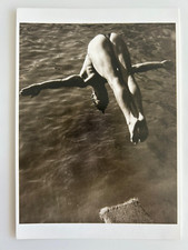 Vintage-Postkarte. Nackter